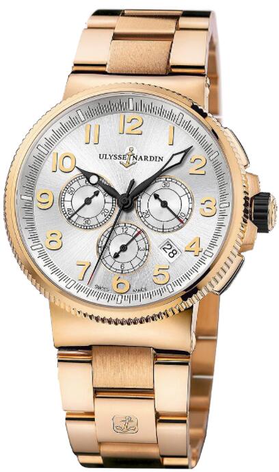 Ulysse Nardin Marine Chronograph Manufacture 1506-150-8M/61 Replica Watch